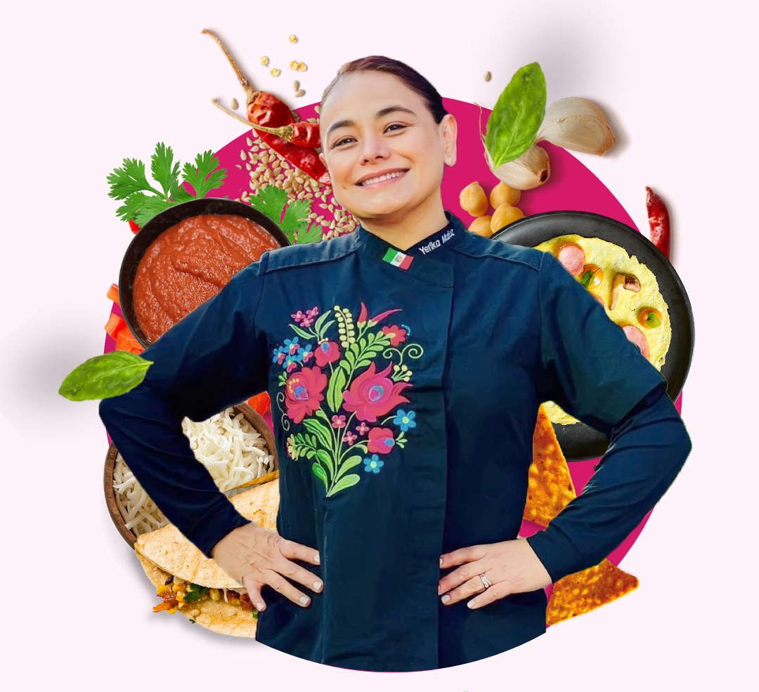 Chef Yerika is a renowned Mexican chef who has gained international recognition for her expertise in Mexican & Peruvian cuisine.